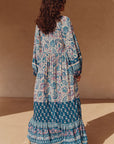 Marmont Gown Lapis