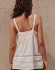 Stevie Lace Cami Camellia