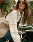 Stevie Lace Shirt Camellia