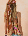 Birth of Venus Travel Scarf Caramel