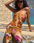 Birth of Venus Travel Scarf Caramel
