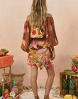 Birth of Venus Tunic Dress Caramel