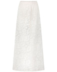 Free Love Lace Bias Skirt Vintage Cream
