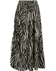 Zevra Peasant Skirt Washed Charcoal