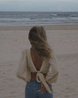 Aspen Reversible Tie Top Sand