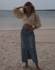 Aspen Reversible Tie Top Sand
