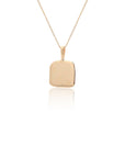 Tilt Engravable Necklace 14k Gold Filled