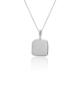 Tilt Engravable Necklace 925 Sterling Silver
