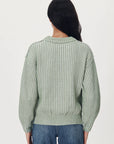 Tish Kinit Jumper Sage Cream