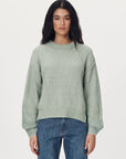 Tish Kinit Jumper Sage Cream