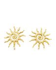 Helios Earrings Gold