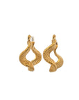 Serpentine Hoops Gold