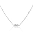 Petite Infinity Choker Silver