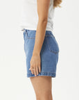 Seventy Threes Denim Shorts Worn Blue