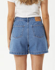 Seventy Threes Denim Shorts Worn Blue