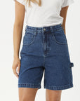 Emilie Denim Workwear Short Authentic Blue