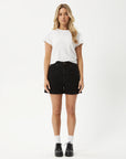Seventy Threes Denim Shorts Washed Black