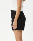 Seventy Threes Denim Shorts Washed Black