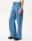 Bella Baggy Jeans Worn Blue