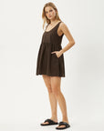 Jesse Mini Dress Coffee