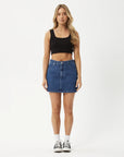 Georgia Denim Skirt Authentic Blue