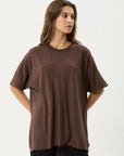 Slay Oversized Tee Coffee