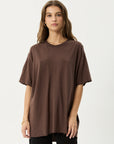 Slay Oversized Tee Coffee