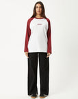 Ryan Oversized Long Sleeve Raglan Tee