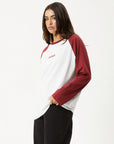 Ryan Oversized Long Sleeve Raglan Tee