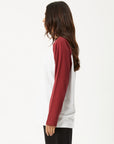 Ryan Oversized Long Sleeve Raglan Tee