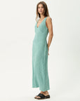 Creator Seersucker Maxi Dress Pine