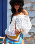 Yaya Lace Blouse Antique White