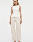 PM Knitted Singlet Off White