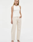 PM Knitted Singlet Off White