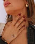 Arista Ring Olive Tourmaline