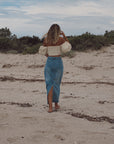 Innes Balloon Sleeve Crop