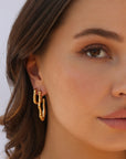 Bailey Hoop Earrings Gold