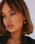 Camilla Hoop Earrings Gold