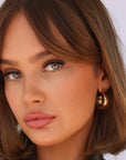 Camilla Hoop Earrings Gold
