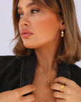 Camilla Hoop Earrings Gold