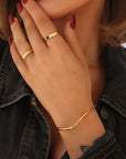 Wave Petite Bangle