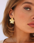Flora Earrings Gold
