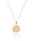Gemini Coin Necklace Gold