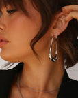 Georgie Earrings - Silver
