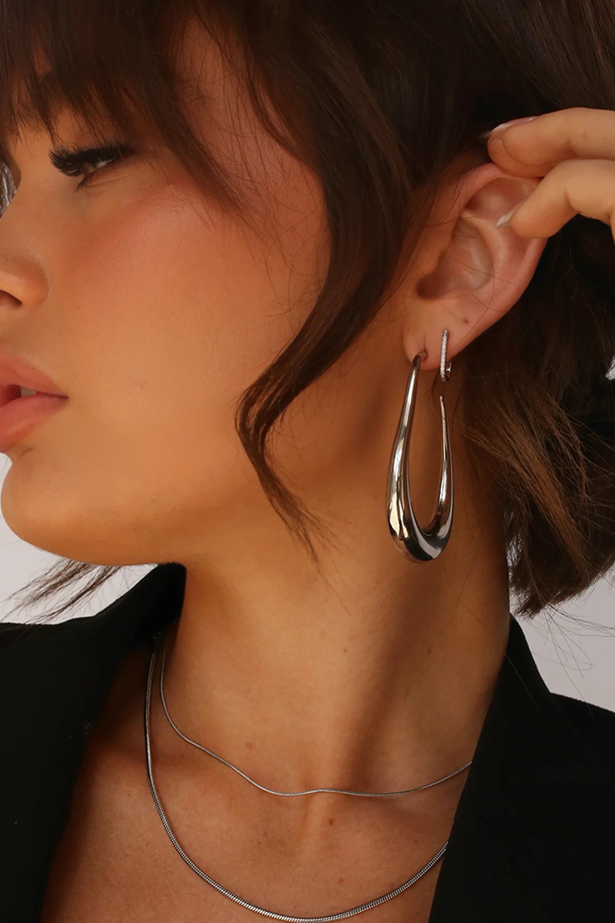 Georgie Earrings - Silver