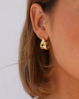 Hugo Earrings in Gold