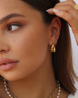 Hugo Earrings in Gold