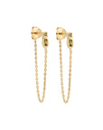 Imani Drop Earrings Olive