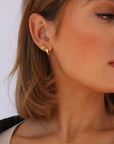 Iris Studs Peridot