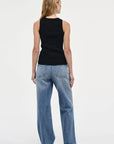 PM Knitted Singlet Black